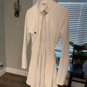 White fashion nova jacket or dress